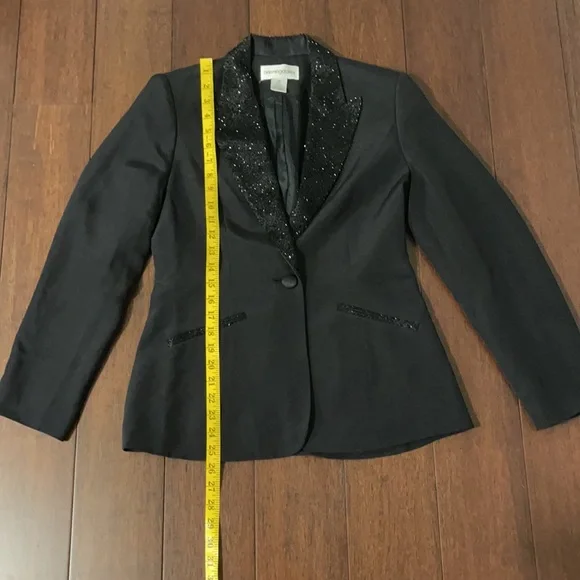 Bloomingdale’s sequins silk blazer - Picture 8 of 12